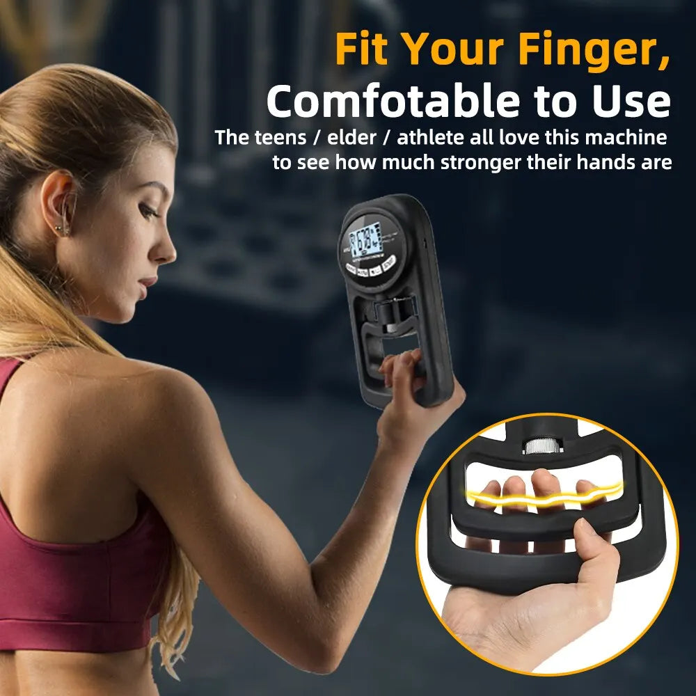 Hand Dynamometer Grip Strength Trainer - Electronic Hand Grip