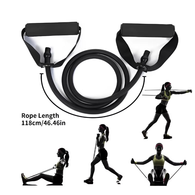 FlexCore™ Resistance Pull Rope – Your Pocket Gym for Full-Body Strength